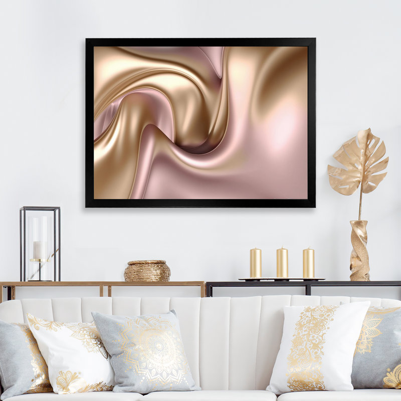Genesis - Print on Canvas, Black Framed, 12" H x 20" W x 1" D
