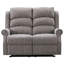 Lainey 2 Seater Polyester Manual Reclining Loveseat-1455262296