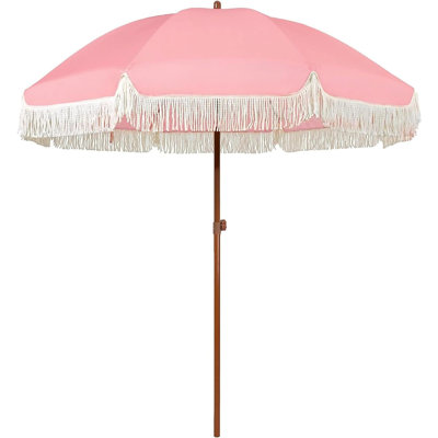 Parasol de plage 6 "avec manivelle Luceille