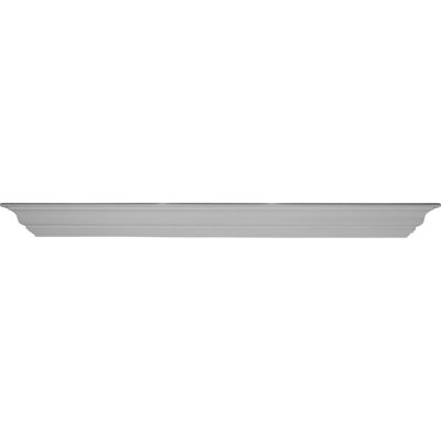 Classic U-Shaped Marbleizing Floating Shelf