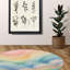 Tapis tressé dégradé de couleurs-1131070533