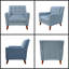 Fauteuil en tissu Greenmont Luxe-1826663859