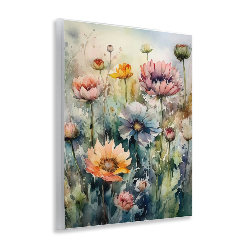 Art sur plaque, "Wild Gerbera Daisies" par Ryley Gray