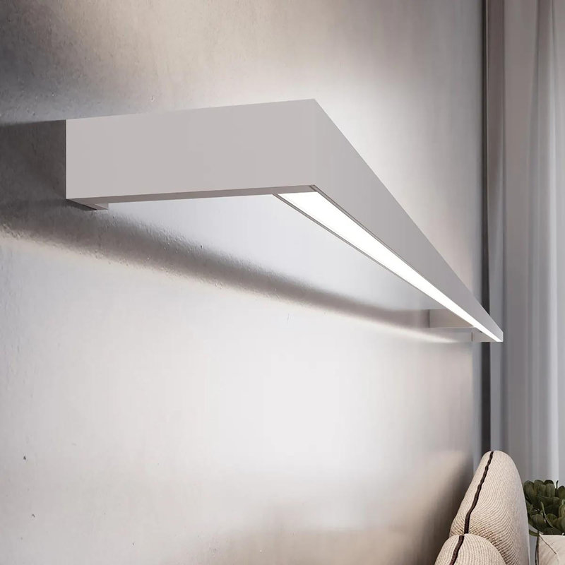 Thin-Line 2 - Light LED Armed Sconce, Satin White