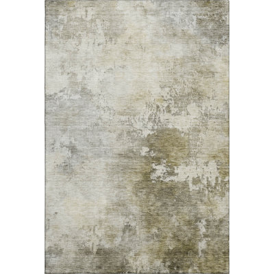 Premium Machine Washable Gurubaksh AMF1158 Abstract Rug