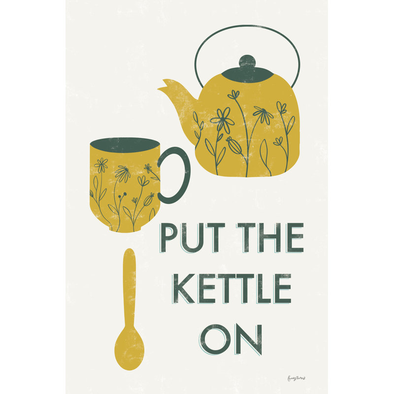 Retro Kitchen Coffee IV, H 24 po x l 36 po x P 1,25 po