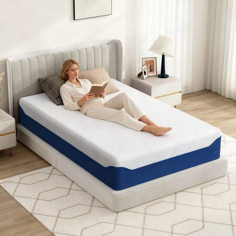 Matelas moyen en mousse viscoélastique 10 ", Double, 10"