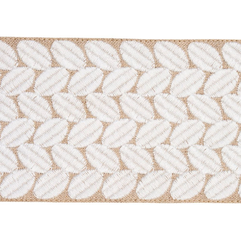 Berkeley Tape Wide, Ivory On Natural