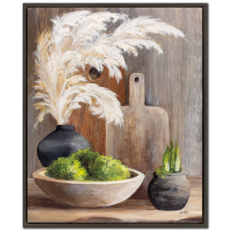 «Pompass Grass I», art mural sur toile