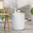 Charming Lightweight Concrete End Table With Stylish Design For Outdoor Spaces