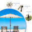 Parasol de patio à 3 niveaux 10 pi-833850521