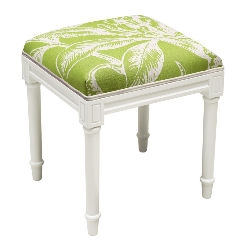 Tabouret de coiffeuse Ashford, Chartreuse