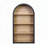 4-Tier Arched Bookshelf