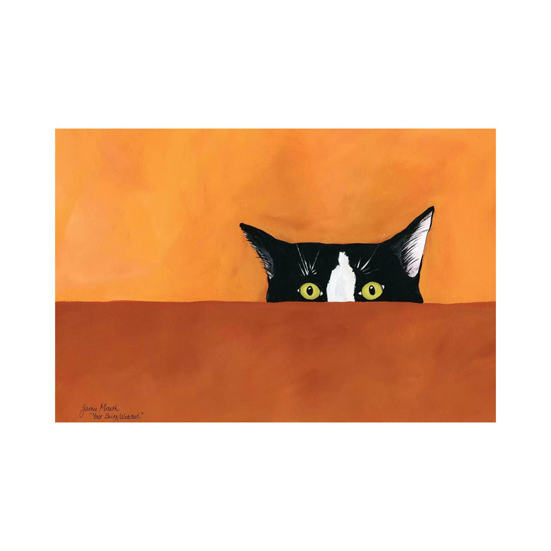 «Vous êtes surveillé», reproduction d'art sur toile tendue, H 18 po x l 26 po, Toile tendue, No Frame