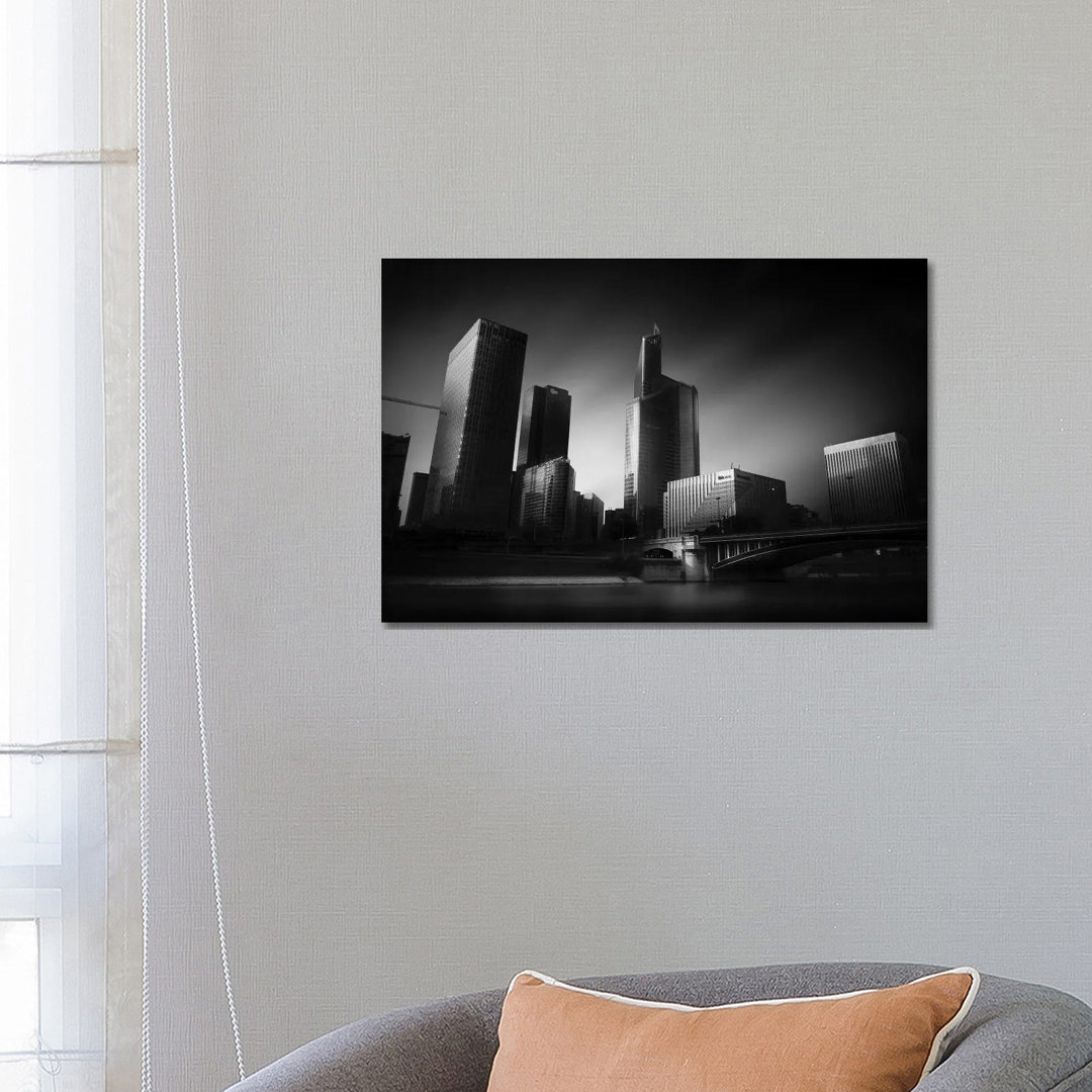 La Defense von Sebastien Del Grosso - Galerieverpackte Leinwand Giclée auf Leinwand