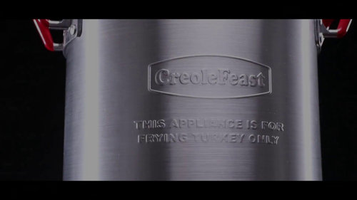 Creole Feast, TFS3000L, Premium Aluminum 30 qt. Turkey Fryer Set, 50,0