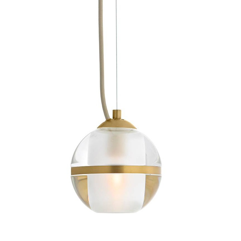 Noble Pendant, Antique Brass
