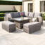 Moskell 8 Seater Rattan Corner Sofa Set