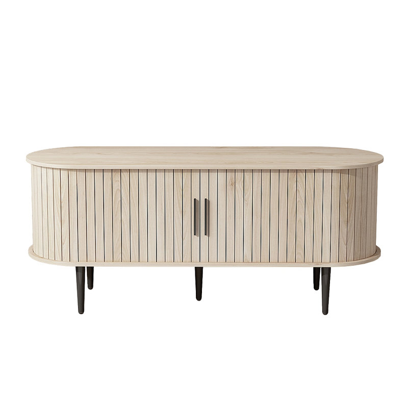 Meuble télé 47 po Scarlett, H 21,65 po x l 47 po x P 15,75 po, Naturel