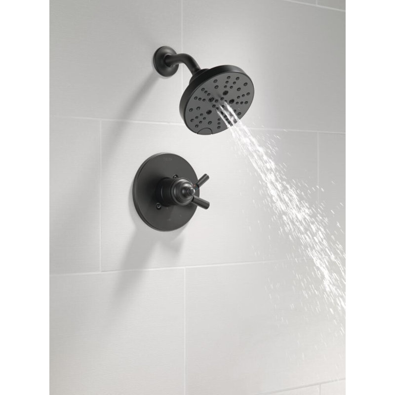 SAYLOR™ Monitor® 17 Series Shower Trim, Matte Black
