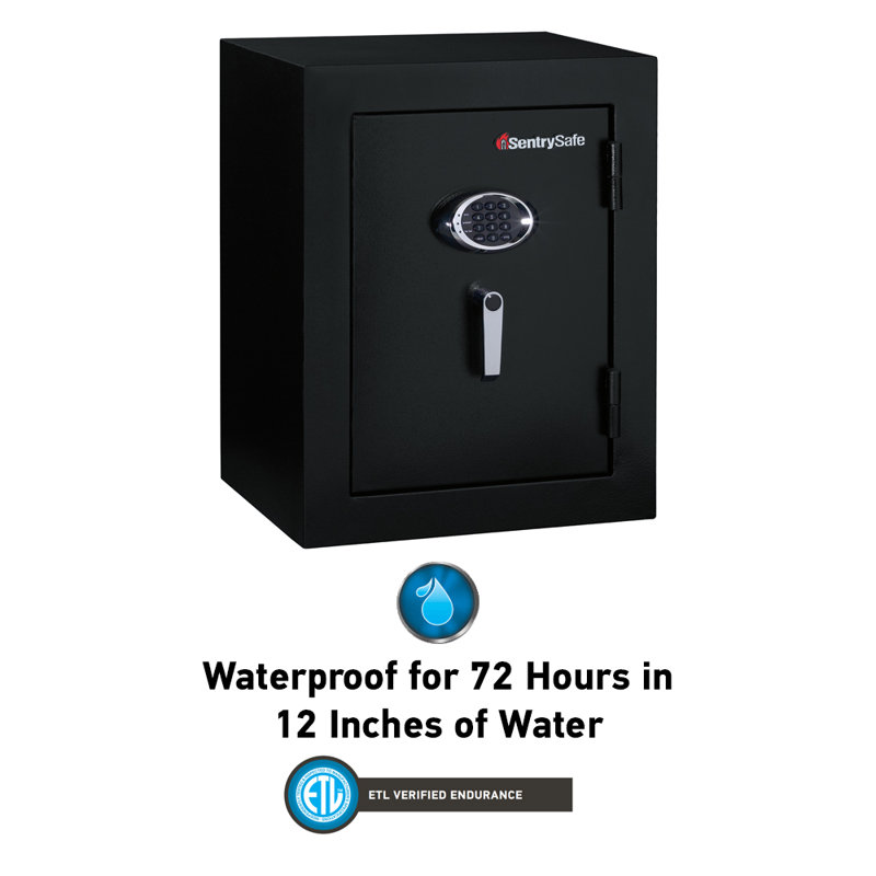 SentrySafe Fire/Water Security Safe with Digital Lock, 27.8"