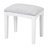 44.4" Makeup Vanity Desk With Large Adjustable Mirror,Dressing Table Set With Drawer Cabinet,Space-Saving Beauty Station For Bedroom,White