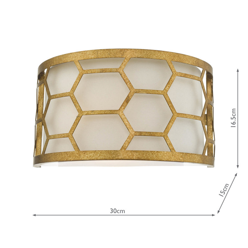 Bahjat Flush Mounted Sconce