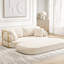 Canapé-lit convertible 78,3 po sans assemblage pour futon avec dossier amovible-505427114
