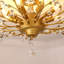 Jamei 5 - Light 80cm Dimmable Crystal Semi Flush Mount-1752915275-1785615773