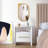 1 - Drawer Solid Wood Nightstand-1640123013