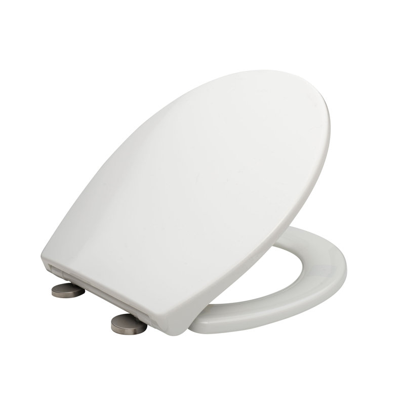 Oval Toilet Seat, White