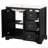 36" Bathroom Vanity With Ceramic Top, Drawers And Cabinet-114236091