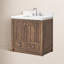 Meuble-lavabo de salle de bain Aula avec comptoir en quartz blanc Thassos de 2 po-1587004612-1591113614
