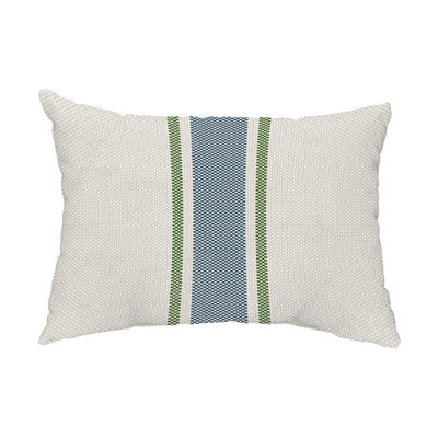 Housse et insert de coussin rectangulaire d'extérieur Grain Sack
