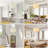 4-Light 20 Inch Classic Boho Dimmable Tiered Drum Chandelier For Kitchen Living Dining Room