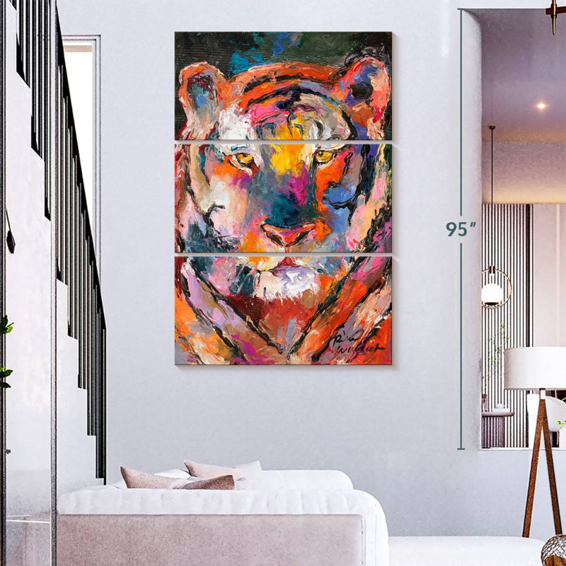 Brampt Tiger I, 32" H x 20" W