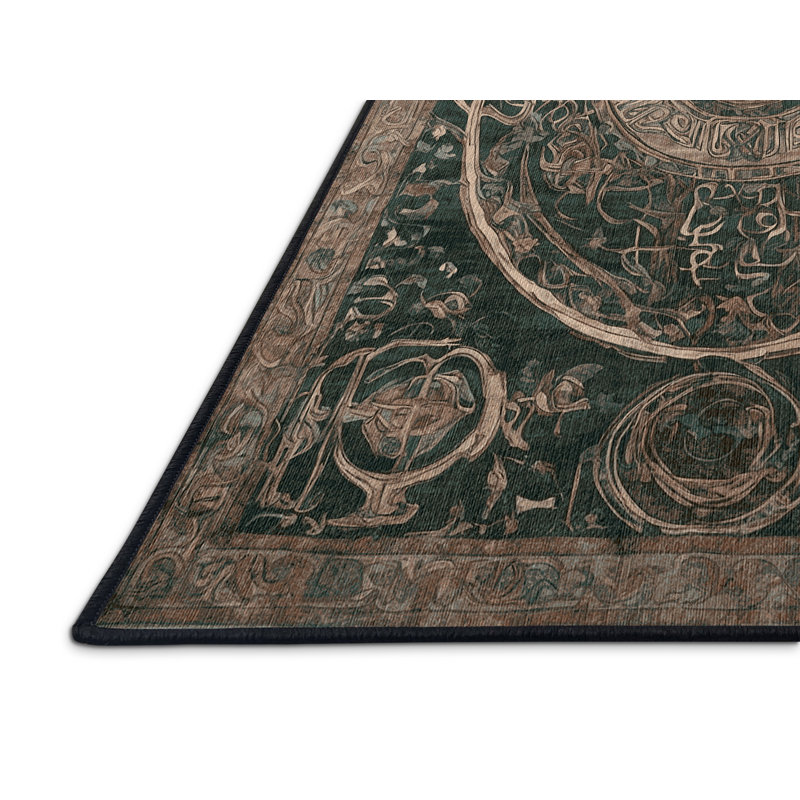 Tapis gris lavable à la machine, Tapis de couloir 2 pi x 4 pi