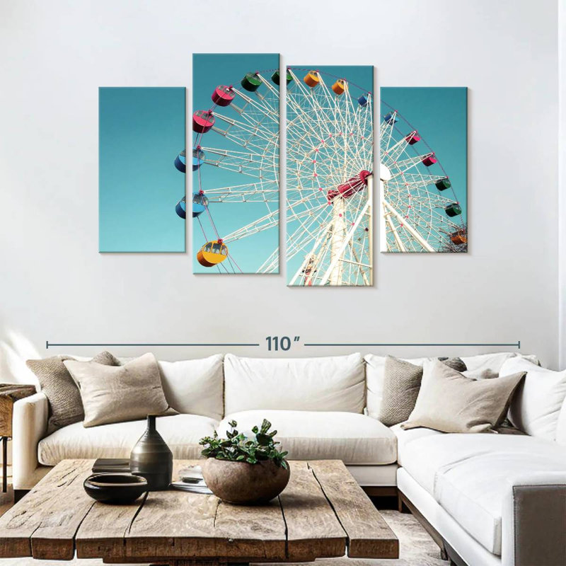 Grande roue Kerner, H 54 po x l 84 po