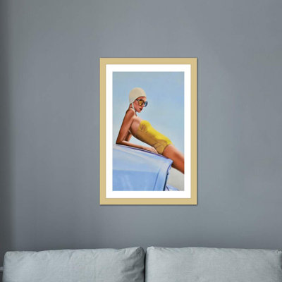 " Moments Before A Swim " by Johnny Popkess