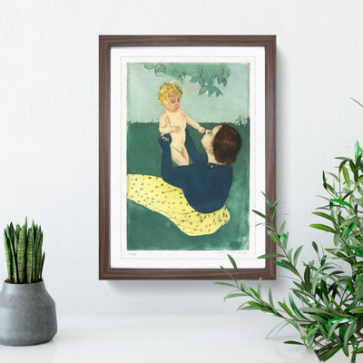 Under the Horse Chestnut Tree by Mary Cassatt - Picture Frame Painting