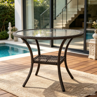 Outdoor Resin Table