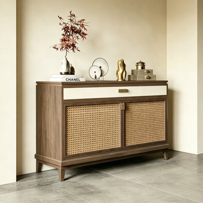 Buffet rétro de style chinois minimaliste