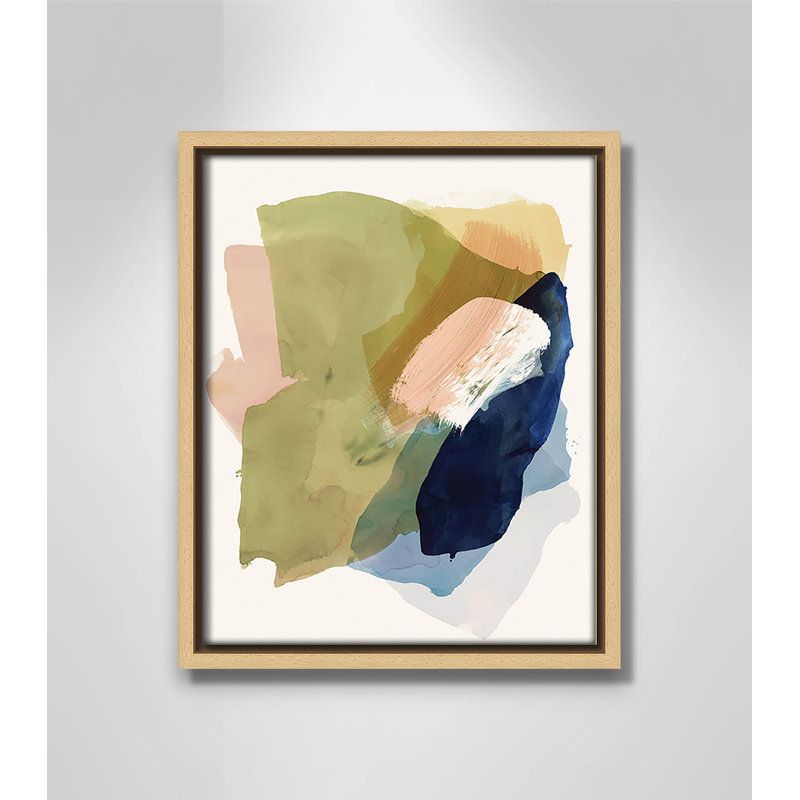 Brush and Whisper II Print by , 11.5" H x 9.5" W, Natural Floater