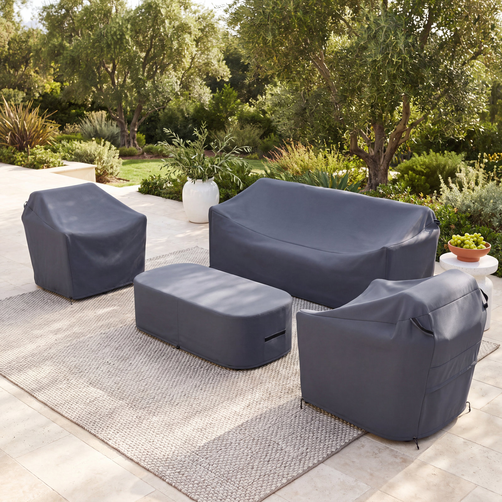 Aniston 4-Piece Outdoor Sofa Group Cover