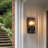 Elgin Modern 1-Light Matte Black Dimmable Wall Sconce