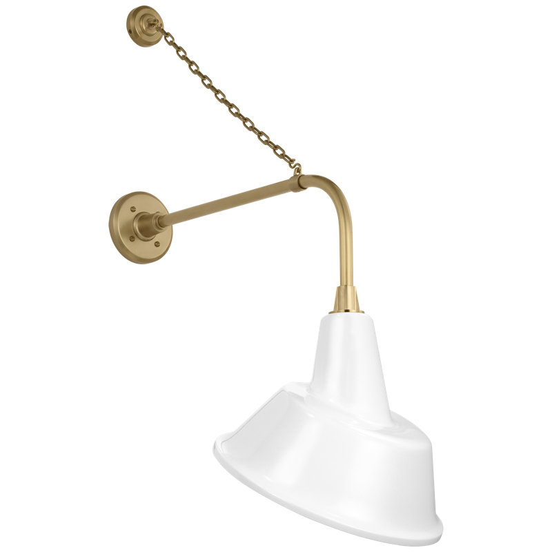 Thomas O'Brien 1 - Light Outdoor Barn Light, 35.5" H x 12.5" W x 23.5" D