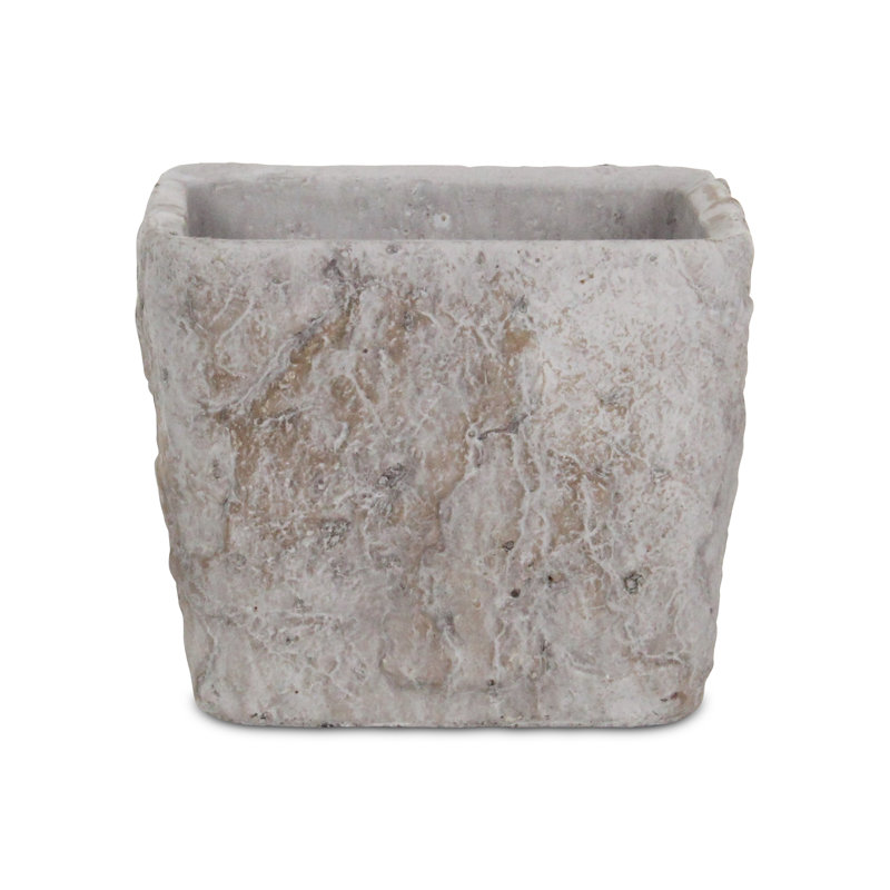 Jameel Handmade Planter Box, 4.5" H x 5" W x 5" D