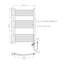 Grinstead Curved Towel Rail Heated Towel Rails