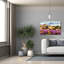  «Provence's Lavender Fields 1» par Alonzo Saunders, art mural sur toile, 40 po x 26 po-1392080767
