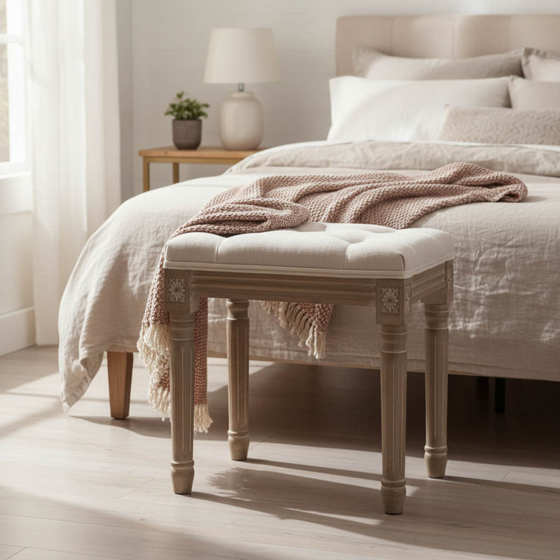 Wood Accent Stool